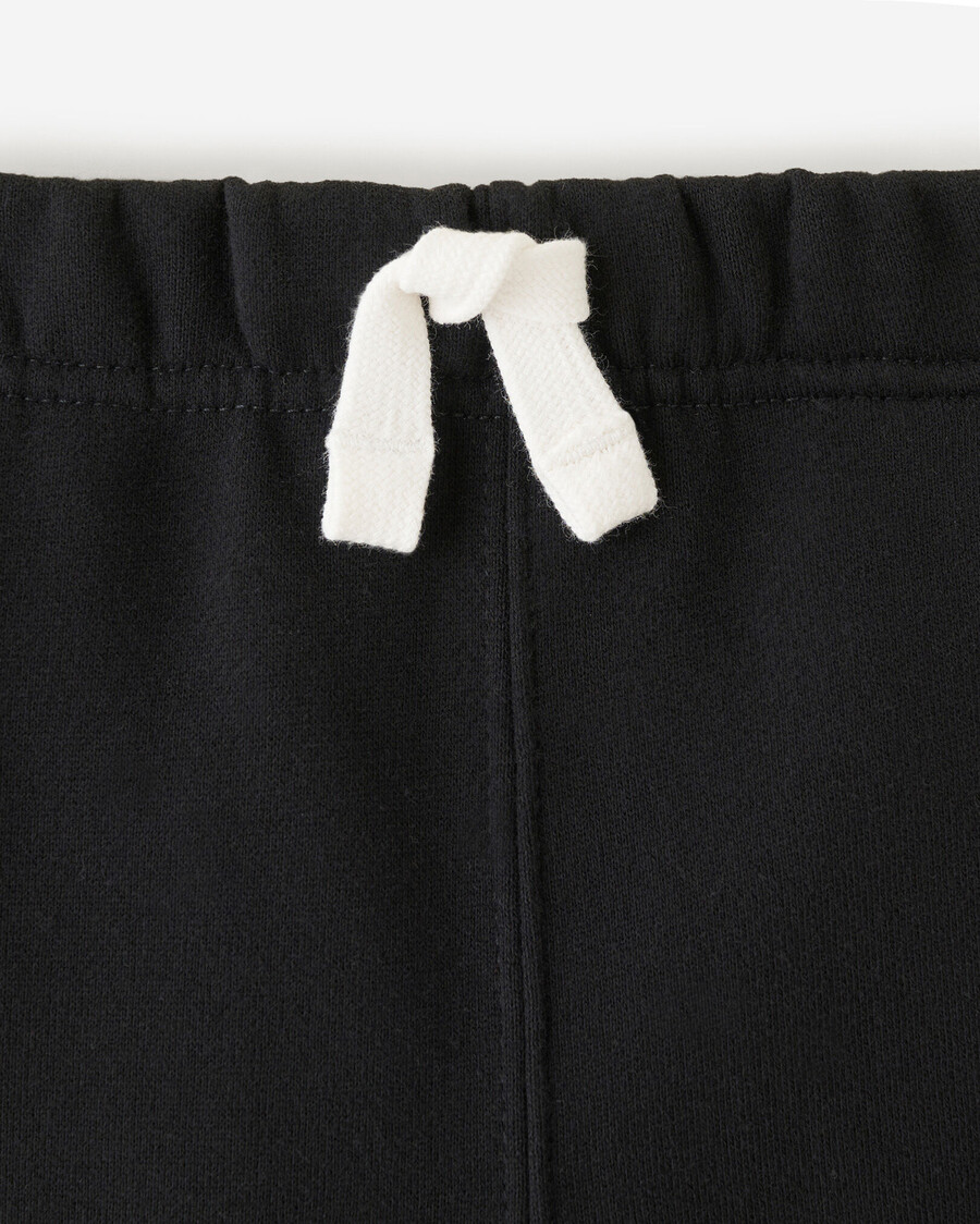 pantalon de survêtement bio à revers étroits pour petites filles