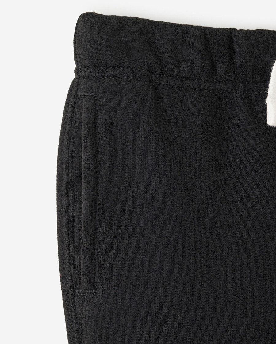 pantalon de survêtement bio à revers étroits pour petites filles