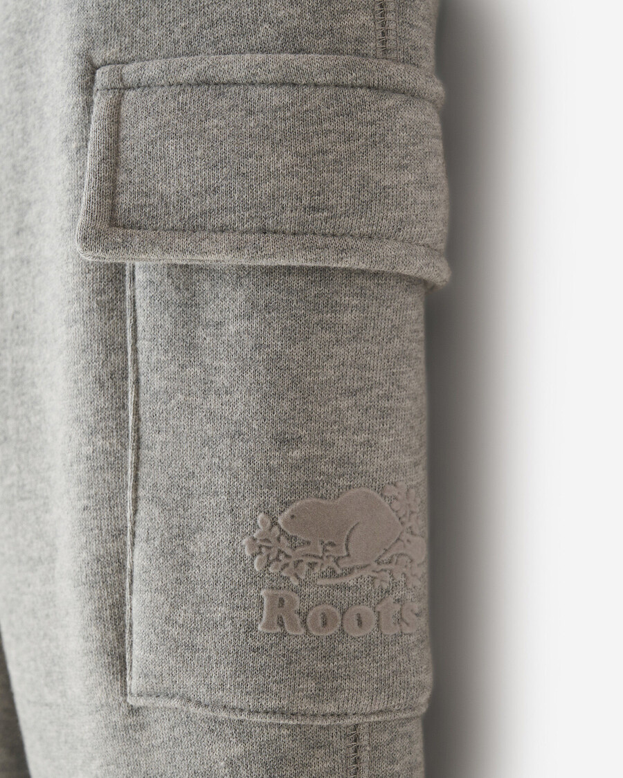 pantalon de survêtement cargo décontracté cooper en coton biologique pour tout-petit
