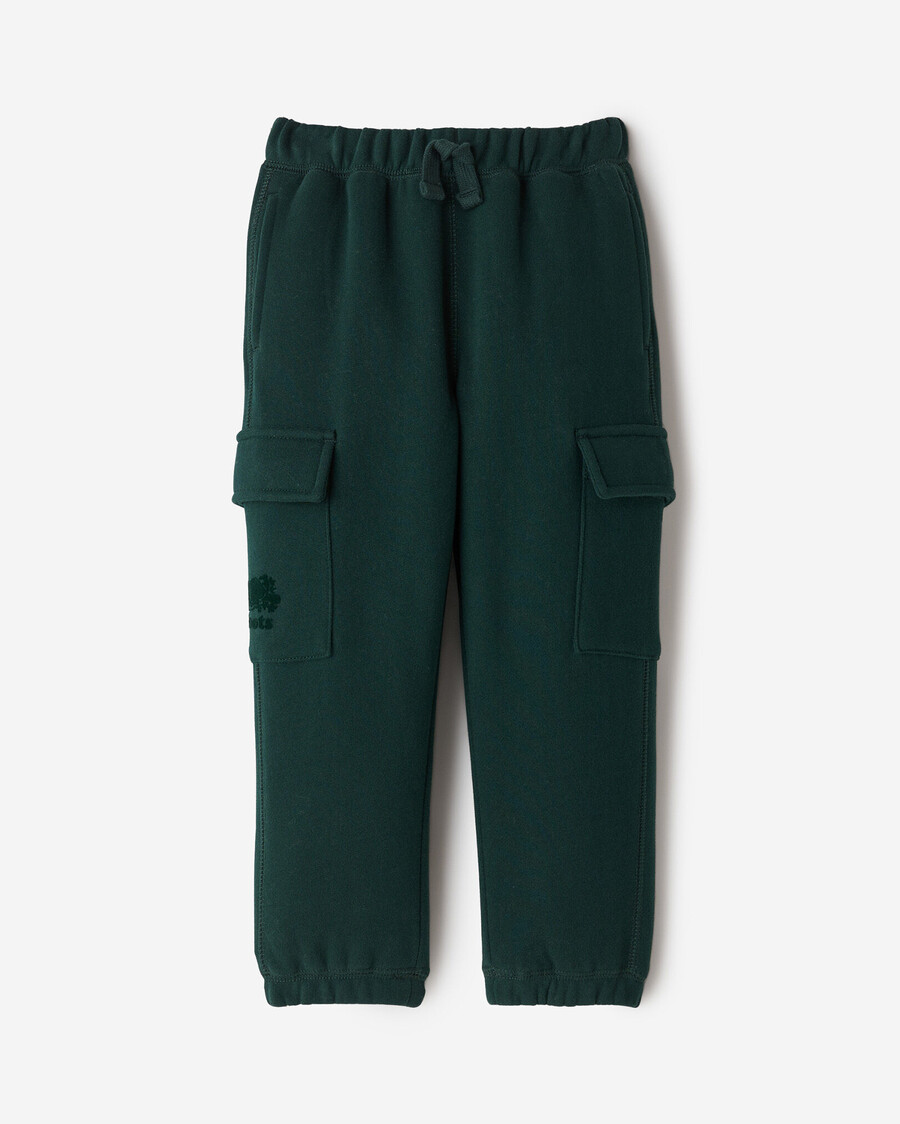 pantalon de survêtement cargo décontracté cooper en coton biologique pour tout-petit