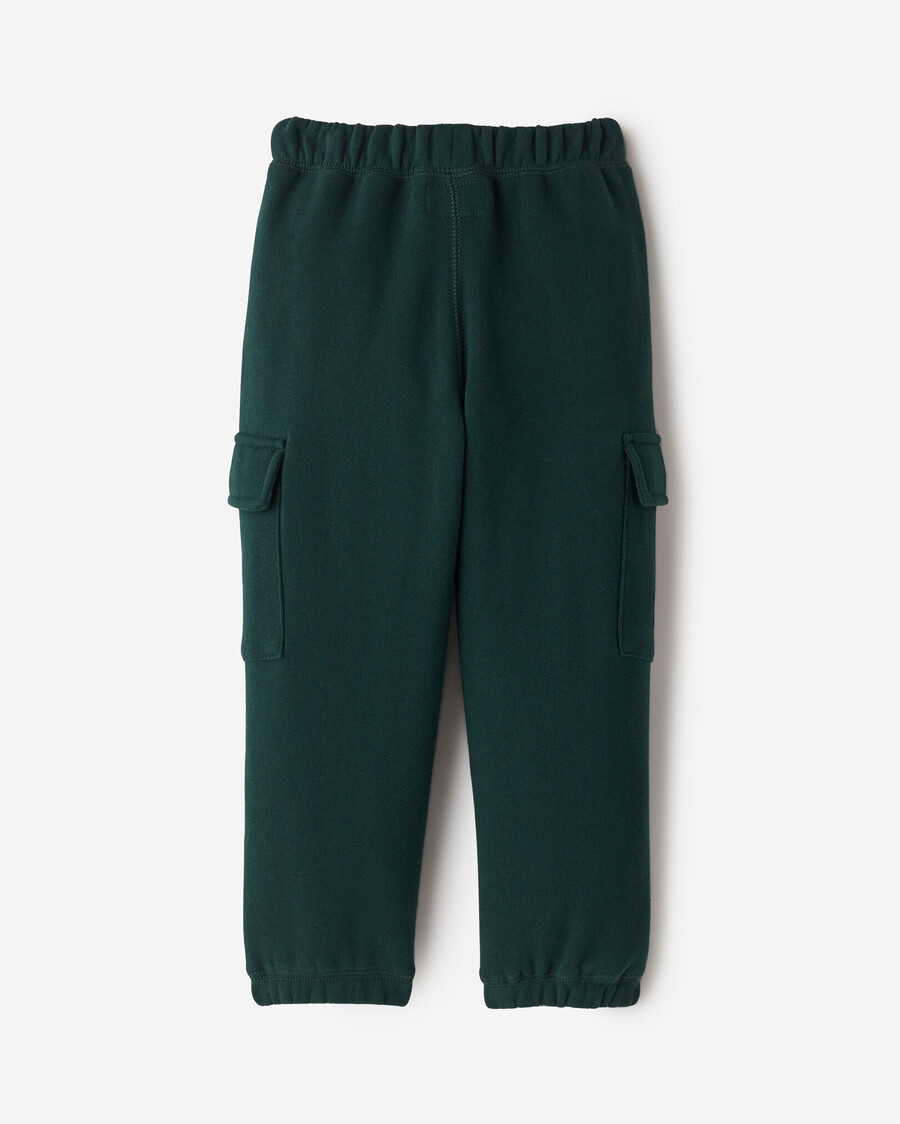 pantalon de survêtement cargo décontracté cooper en coton biologique pour tout-petit