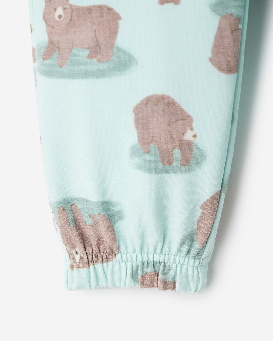 pantalon de survêtement cozy bear pour tout-petit