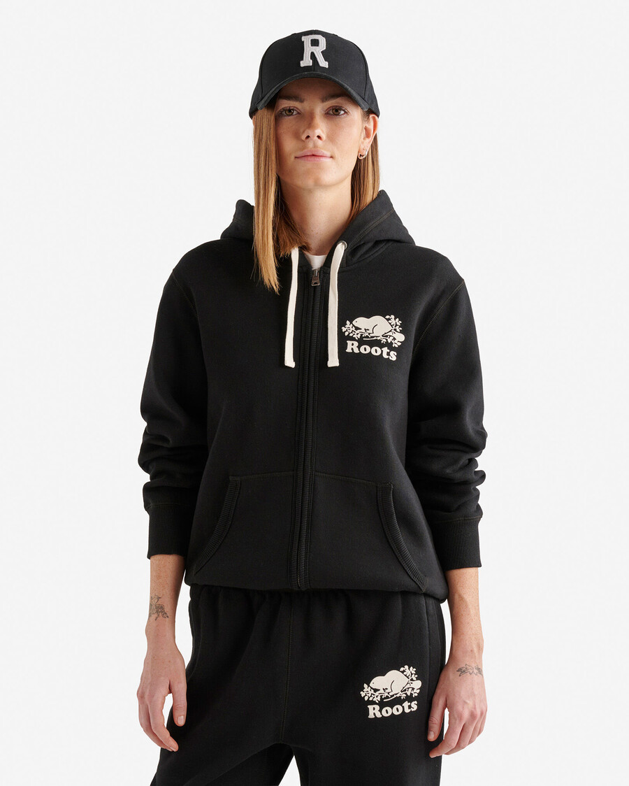 sweat à capuche zippé organic original