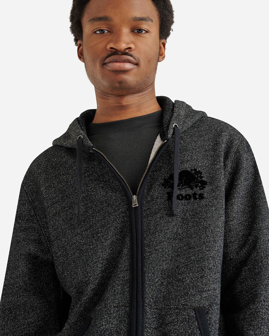 sweat à capuche zippé organic original