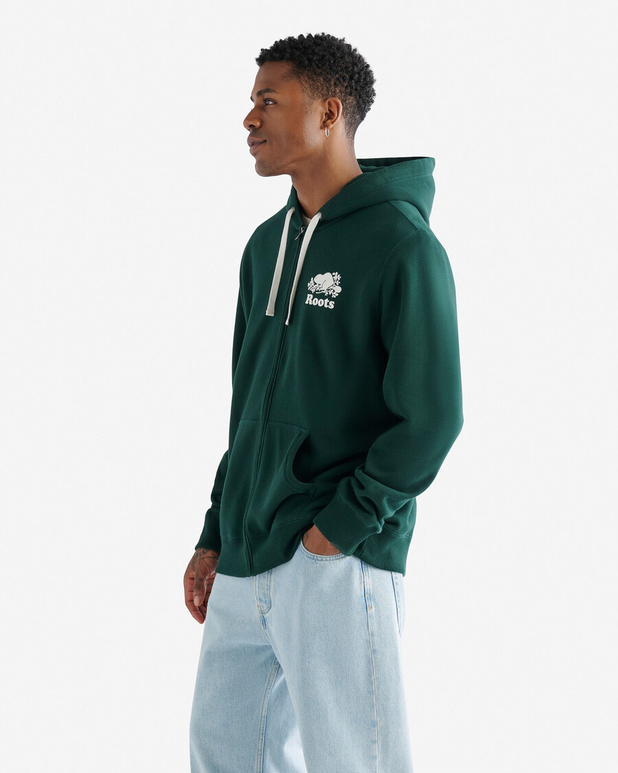 sweat à capuche zippé organic original