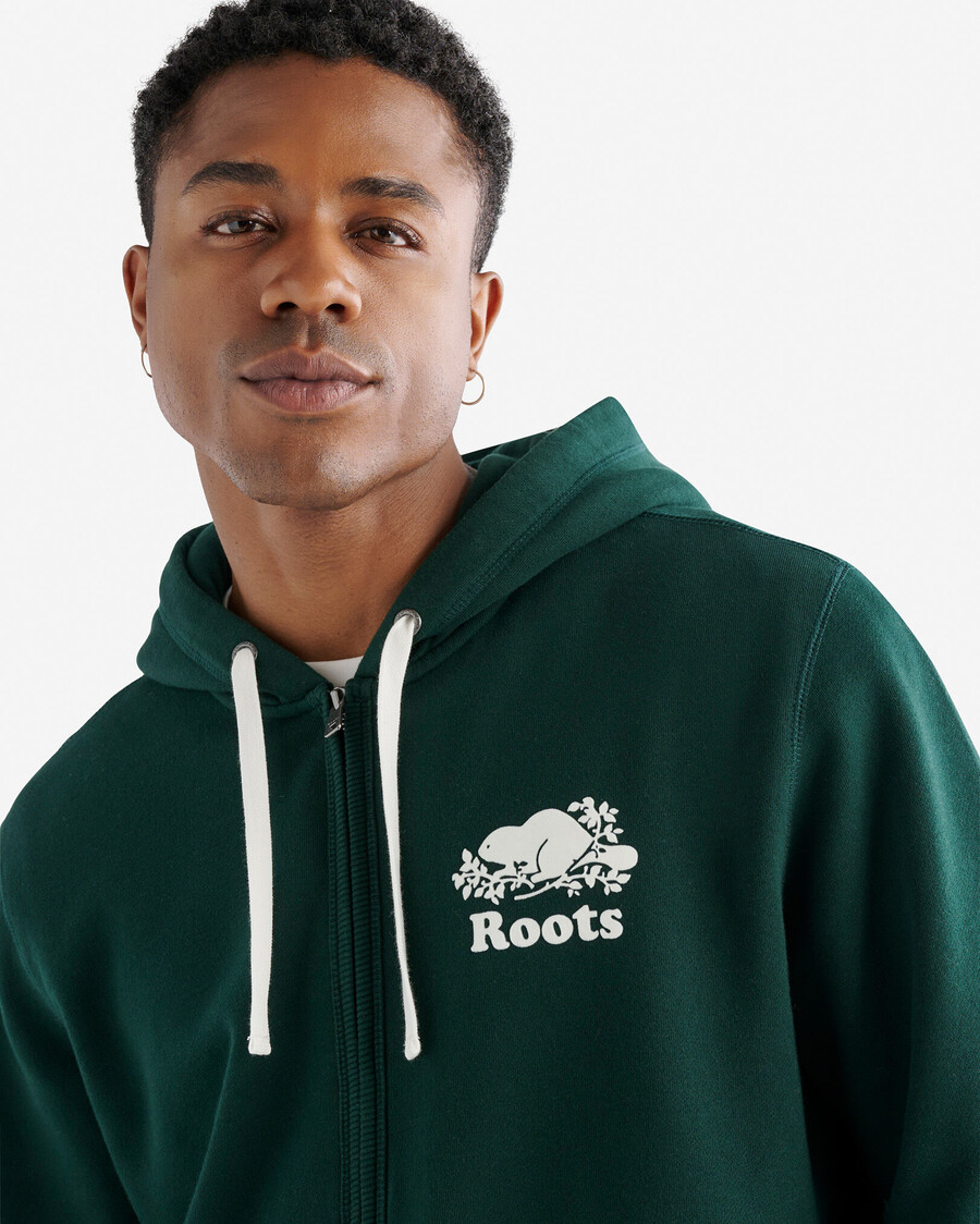 sweat à capuche zippé organic original