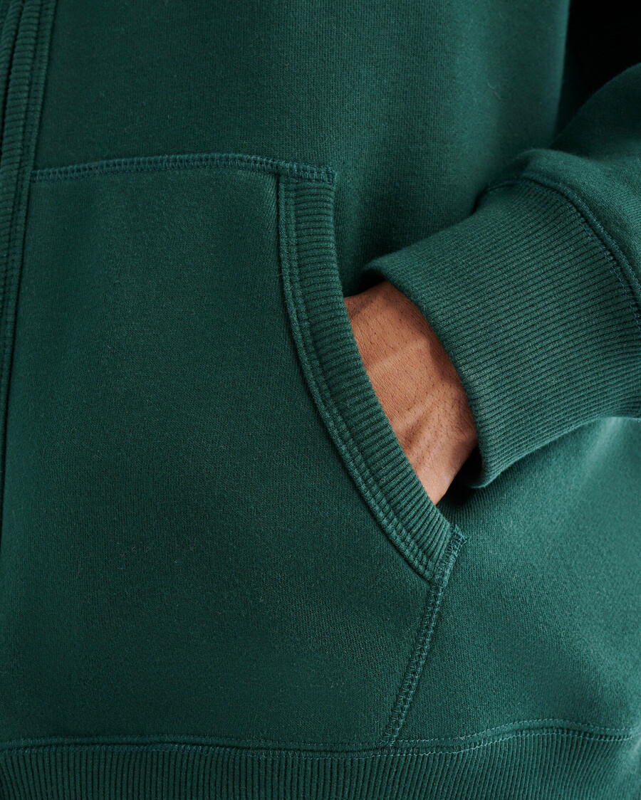sweat à capuche zippé organic original