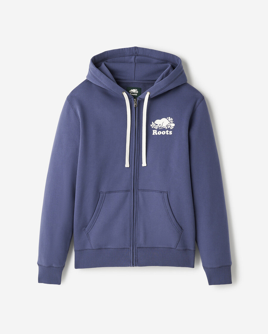 sweat à capuche zippé organic original