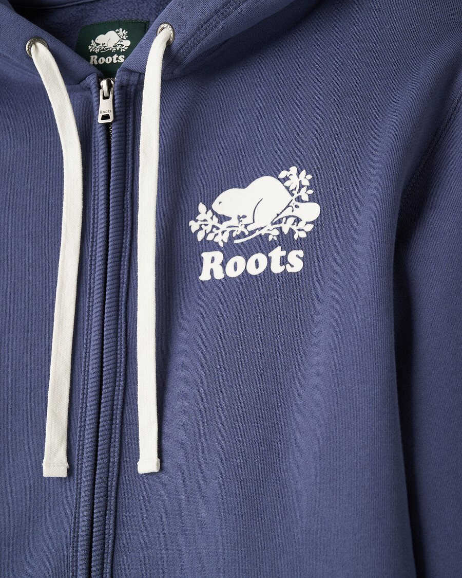 sweat à capuche zippé organic original