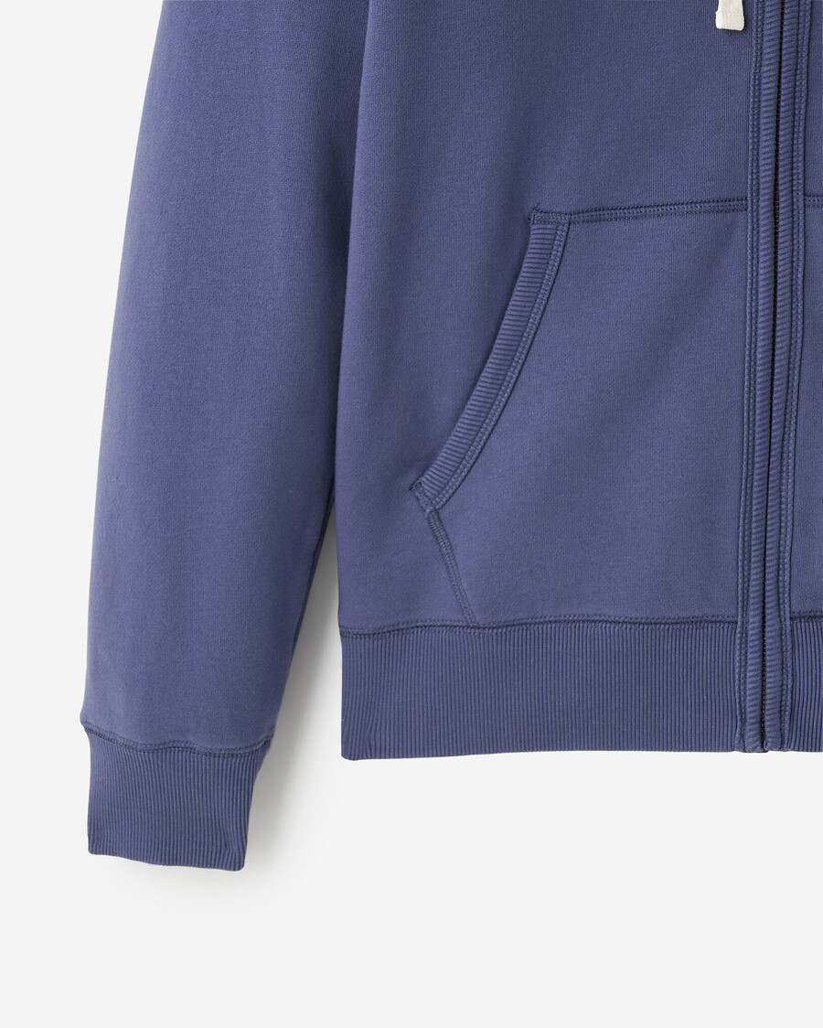 sweat à capuche zippé organic original