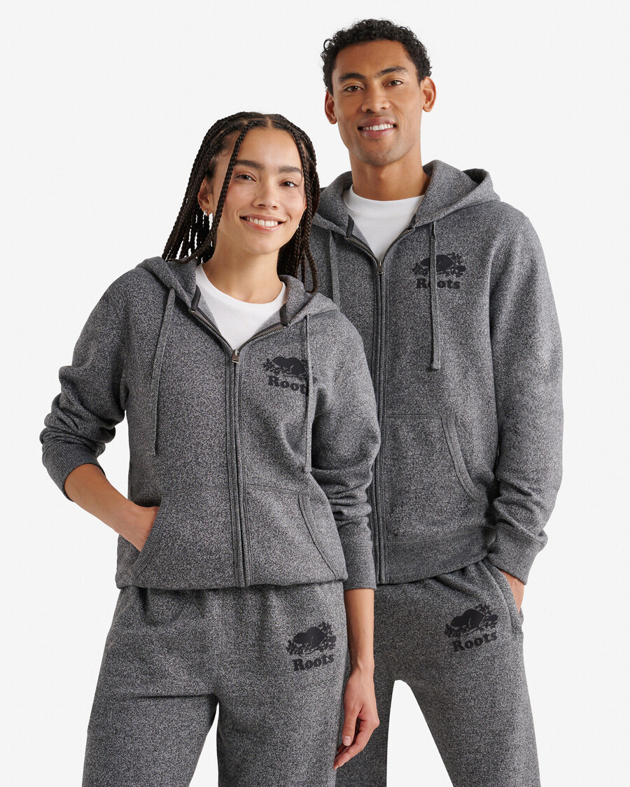 sweat à capuche zippé organic original