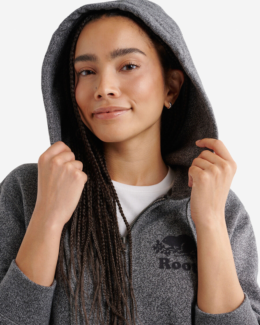 sweat à capuche zippé organic original