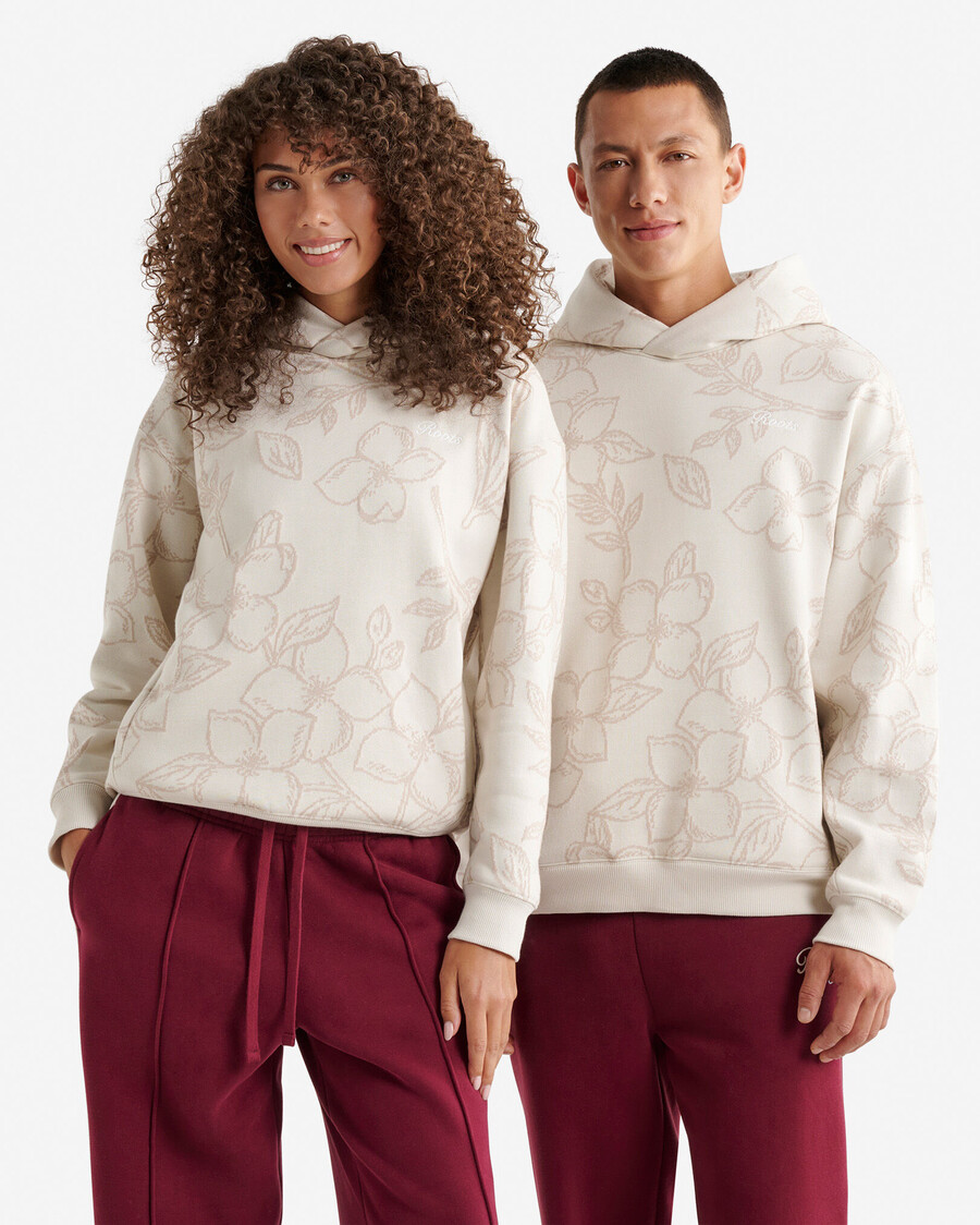sweat à capuche fleuri one fit