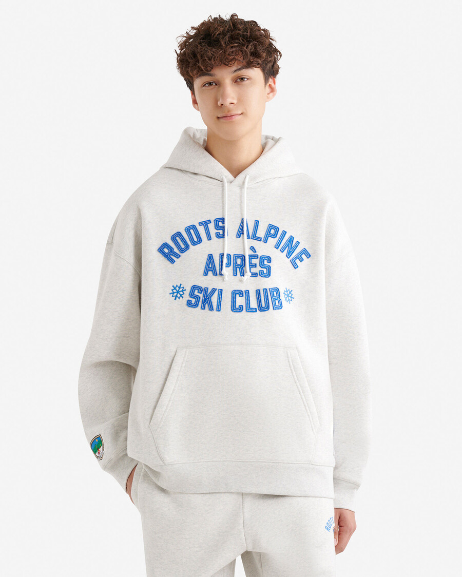 sweat à capuche du club daprès-ski