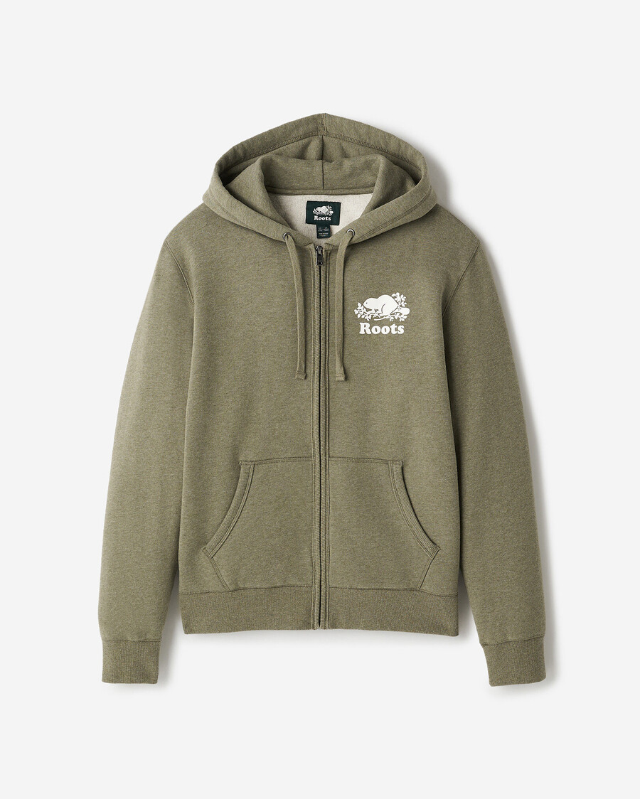 sweat à capuche zippé organic original