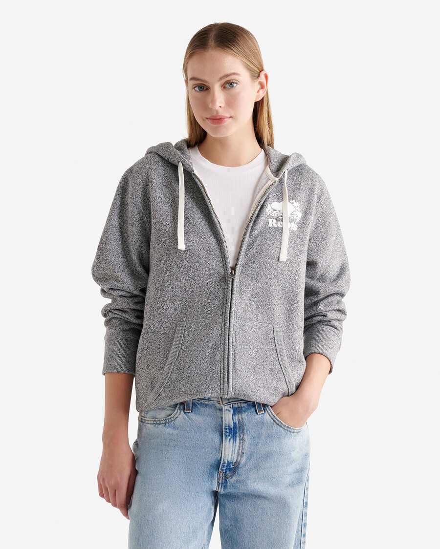 sweat à capuche zippé organic original