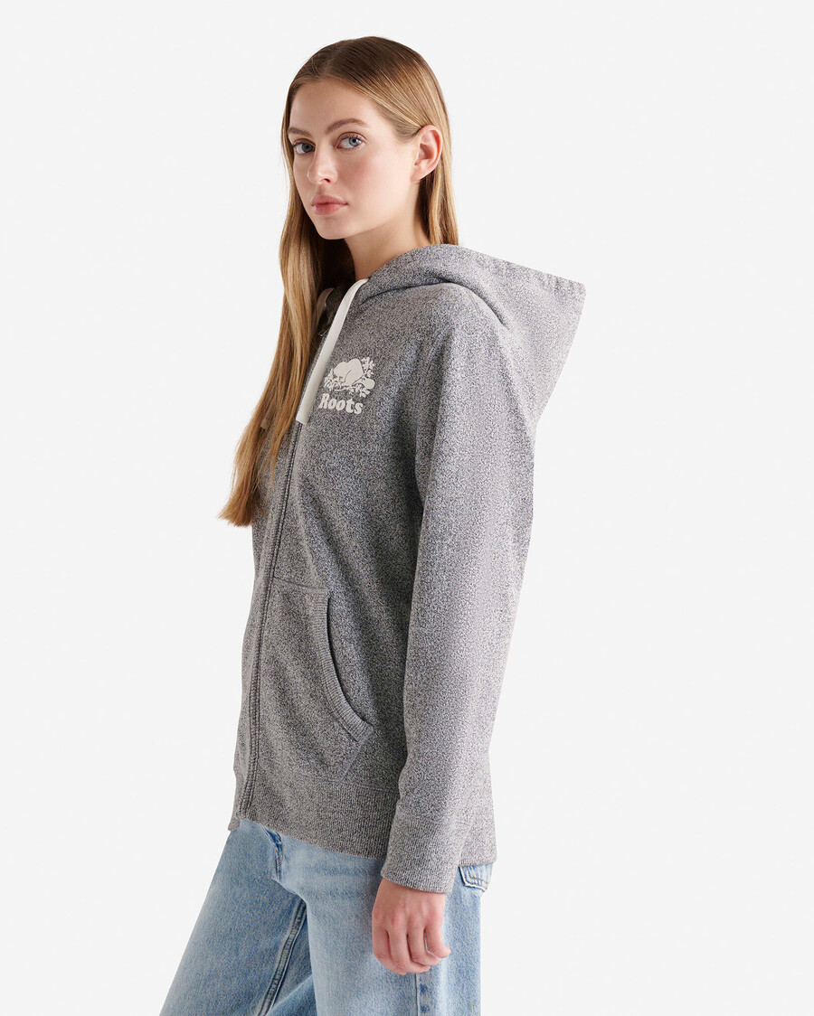sweat à capuche zippé organic original