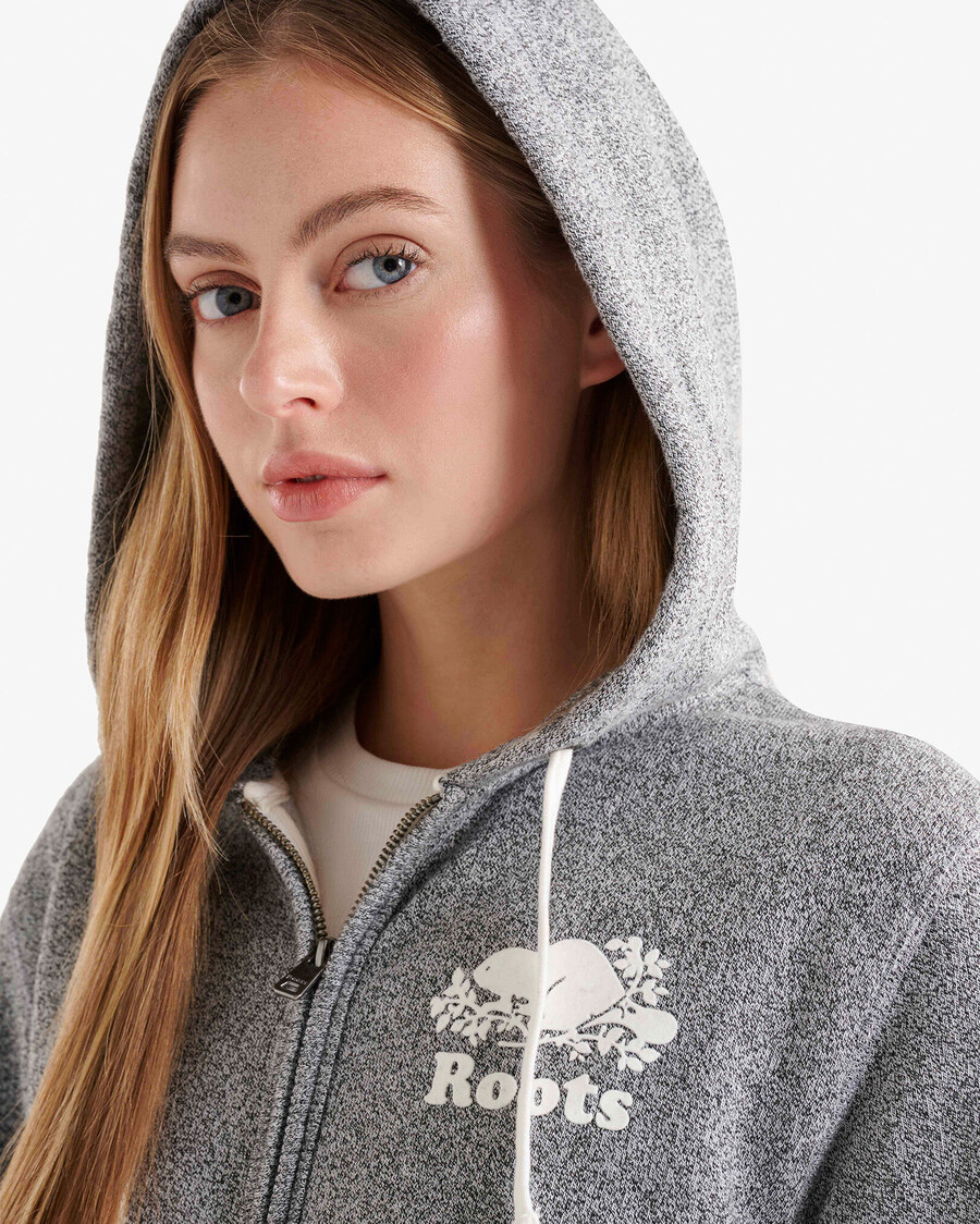 sweat à capuche zippé organic original