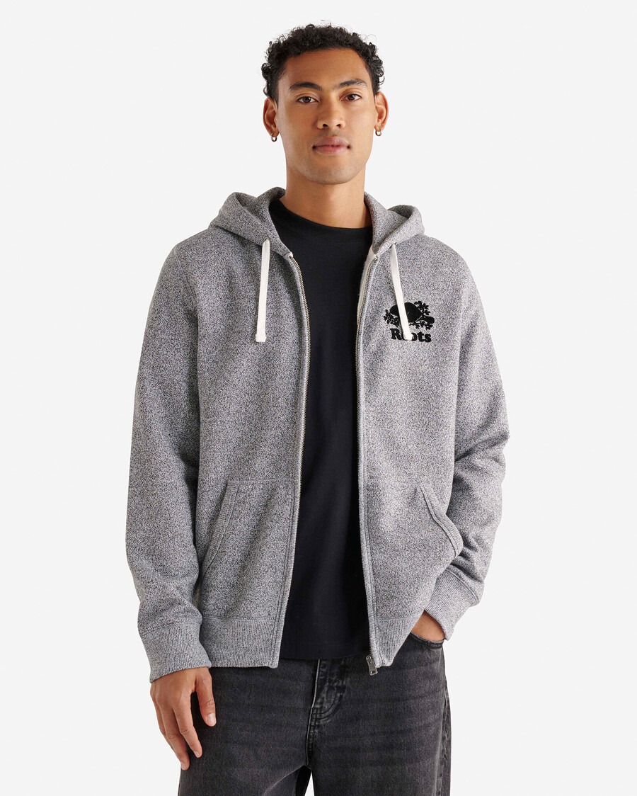 sweat à capuche zippé organic original