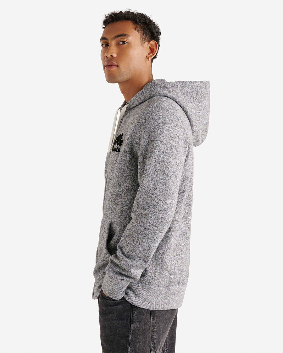 sweat à capuche zippé organic original