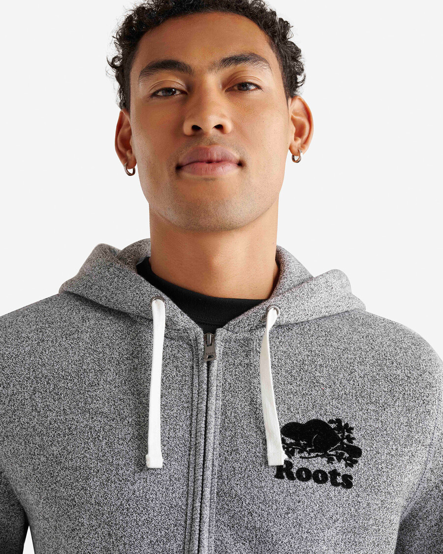 sweat à capuche zippé organic original