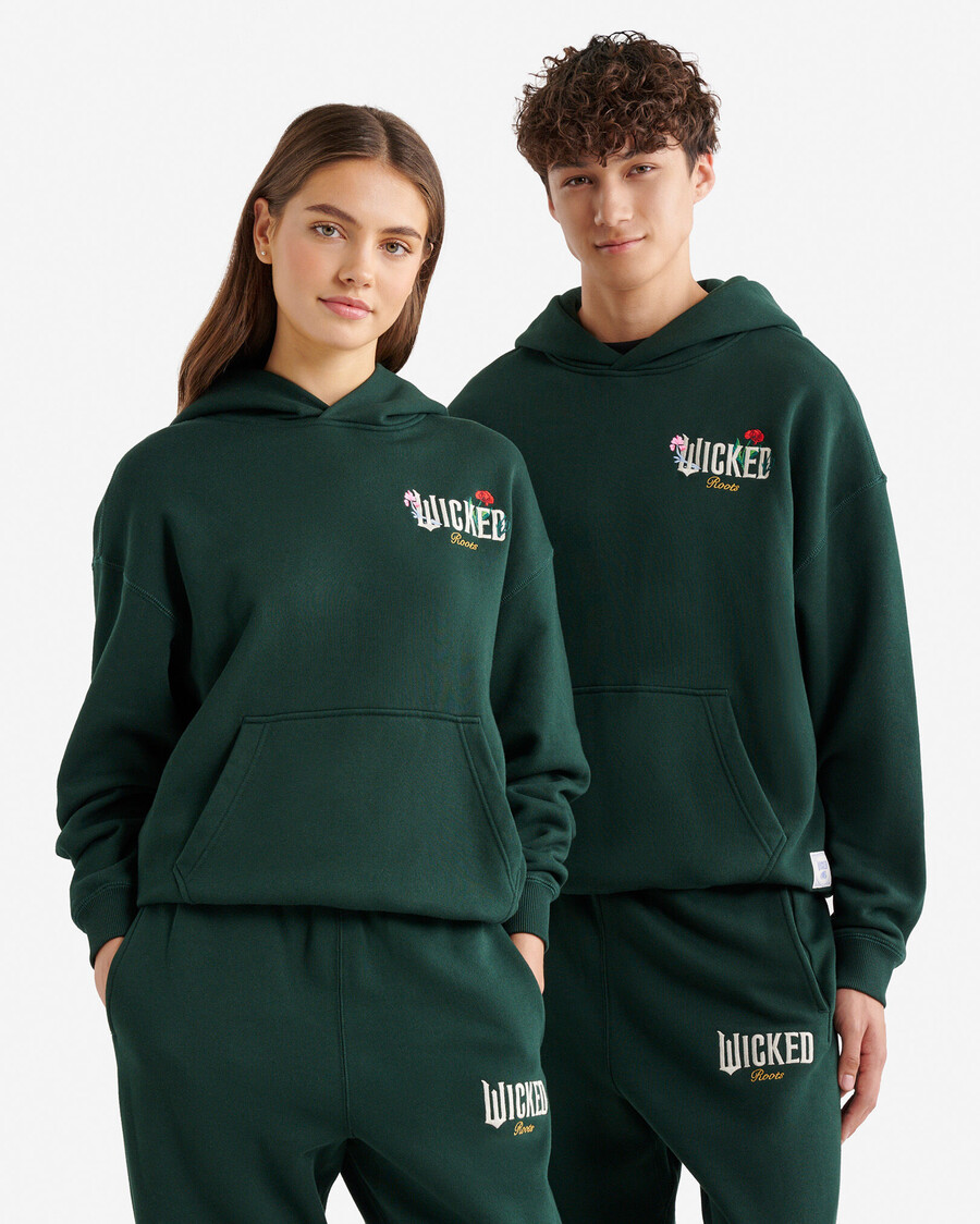 sweat à capuche roots x wicked oz