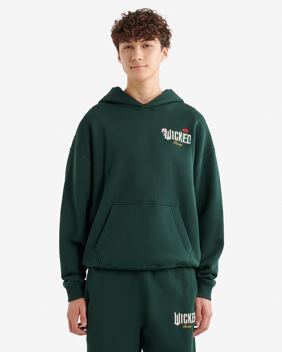 sweat à capuche roots x wicked oz