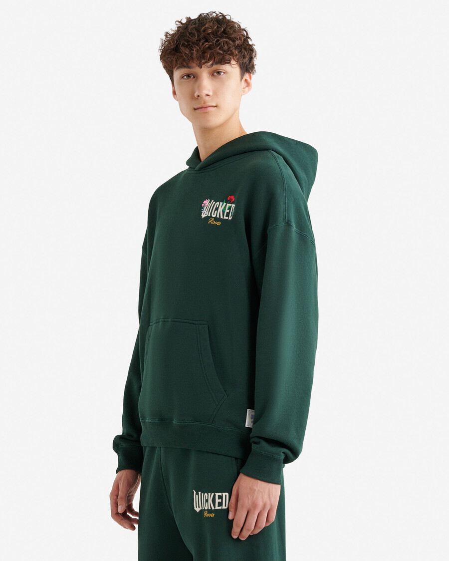sweat à capuche roots x wicked oz