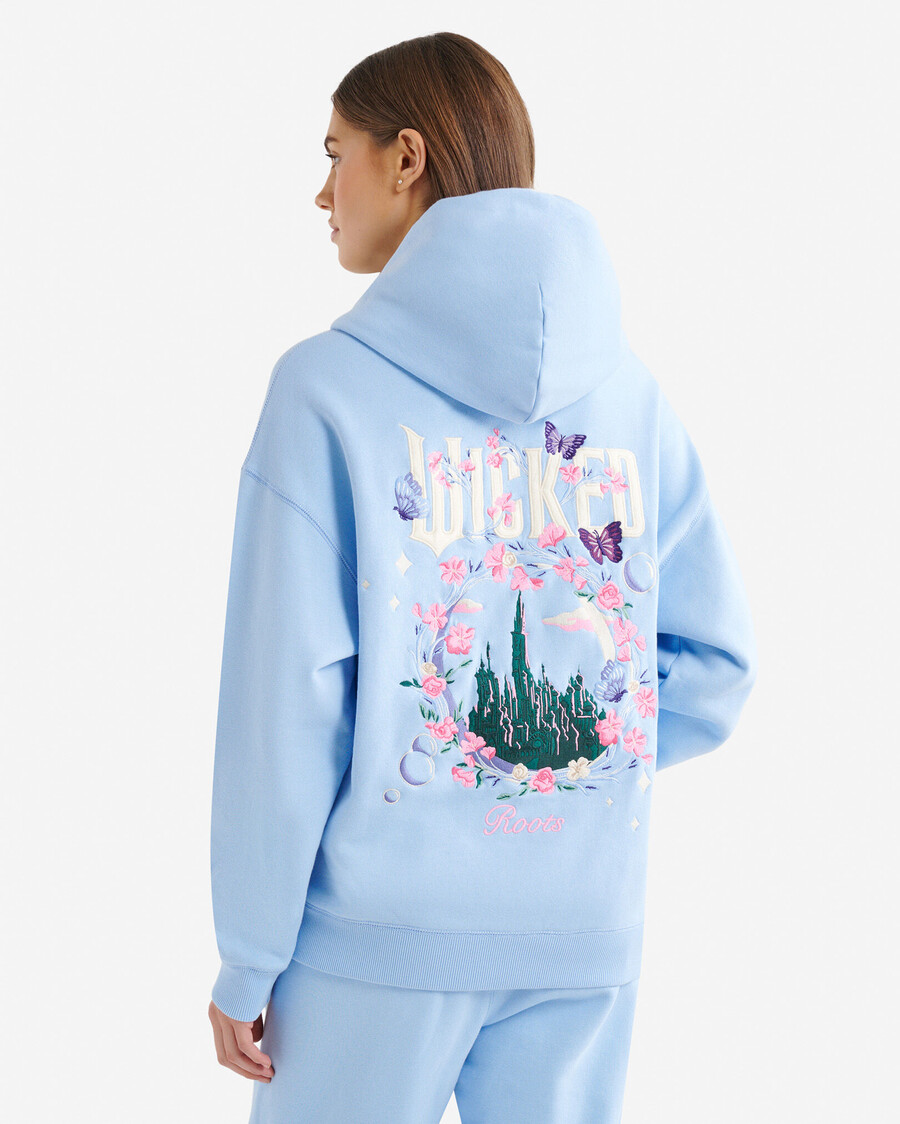 sweat à capuche roots x wicked oz