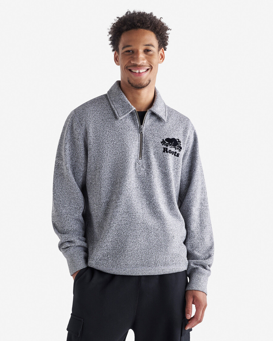 polo original bio à demi-zip