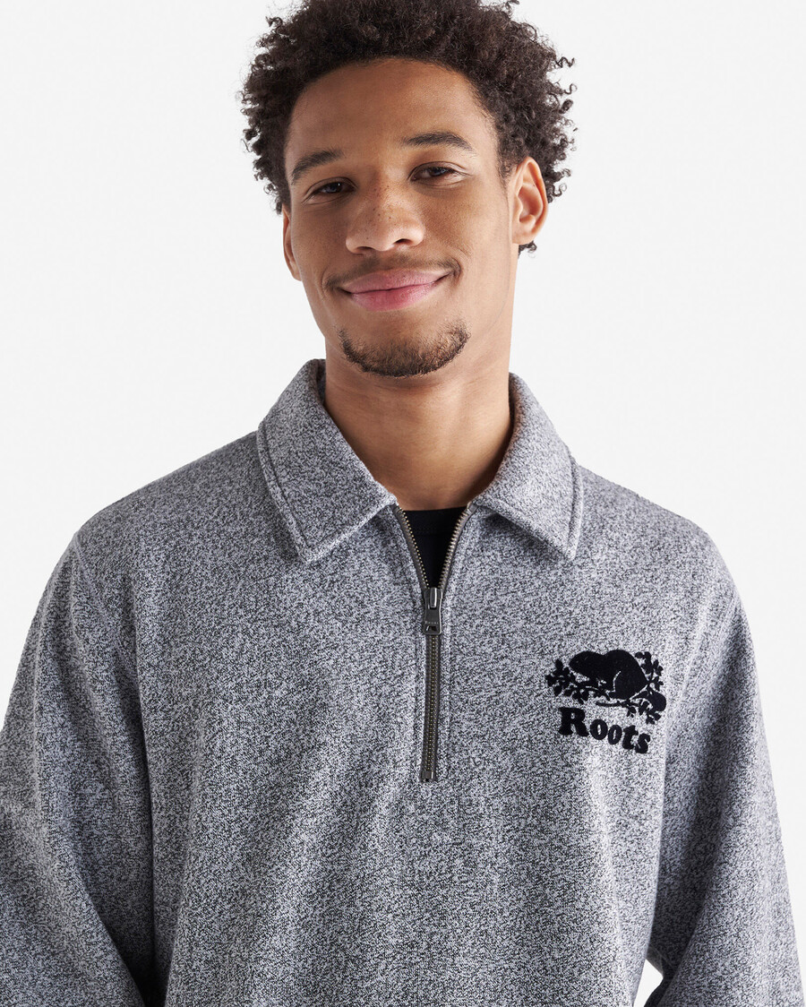 polo original bio à demi-zip