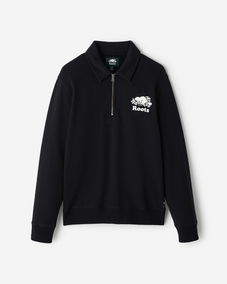 polo original bio à demi-zip