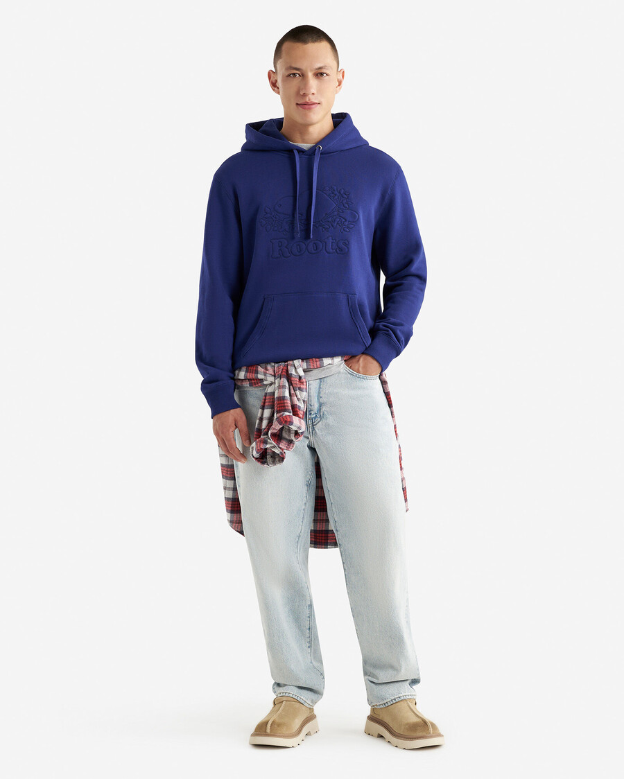 sweat à capuche matelassé cooper kanga