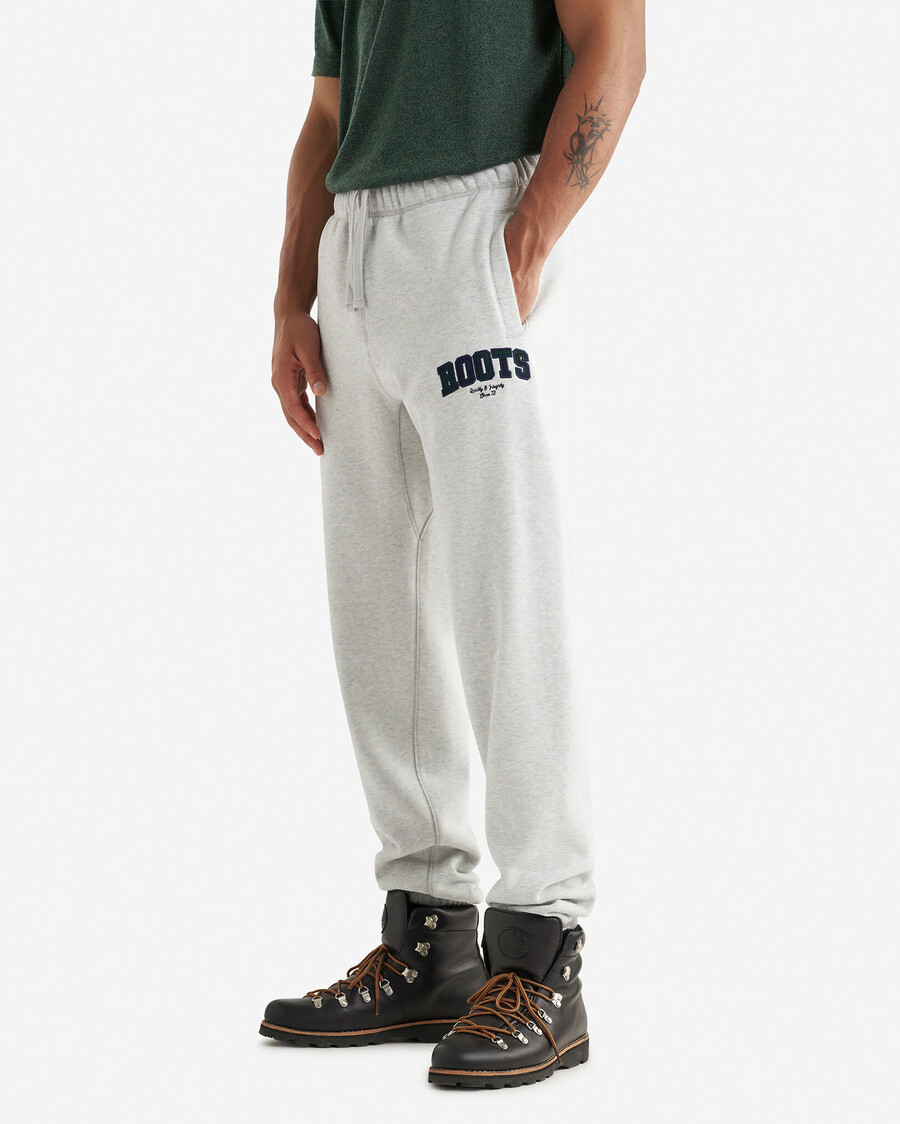 pantalon de survêtement à carreaux appliqués