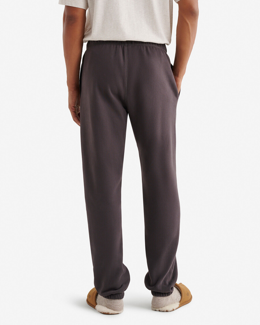 pantalon de survêtement à carreaux appliqués