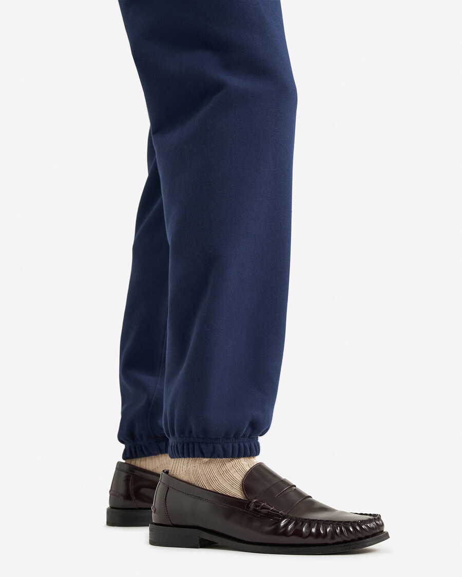pantalon de survêtement à carreaux appliqués