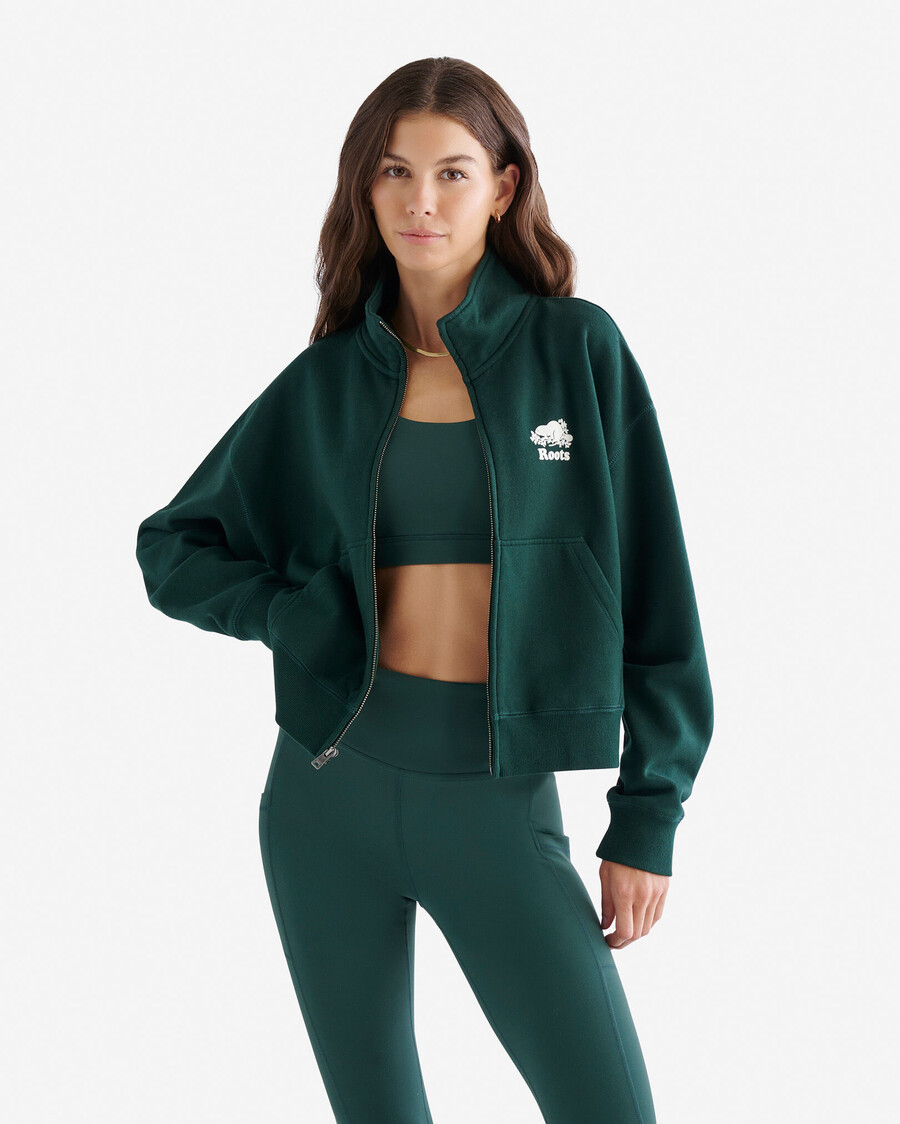 veste zippée intégrale organic cooper track