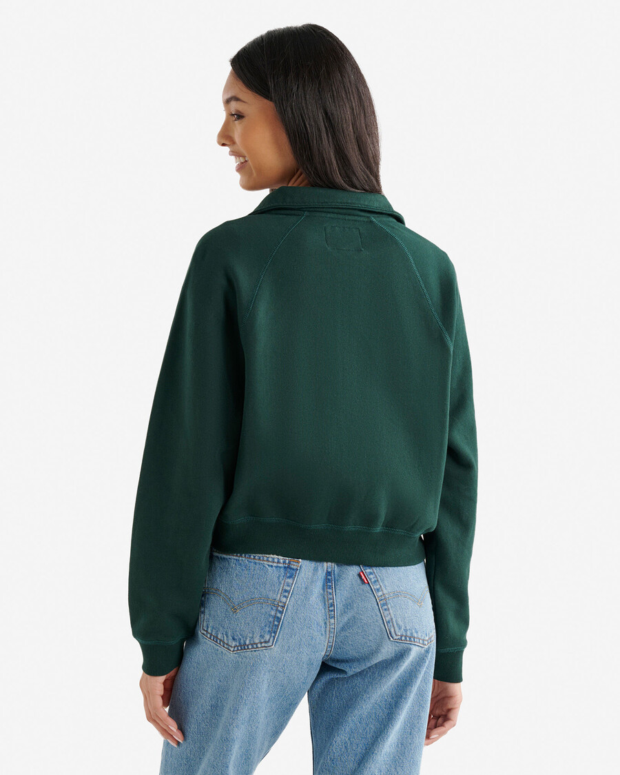 demi-zip en cuivre bio