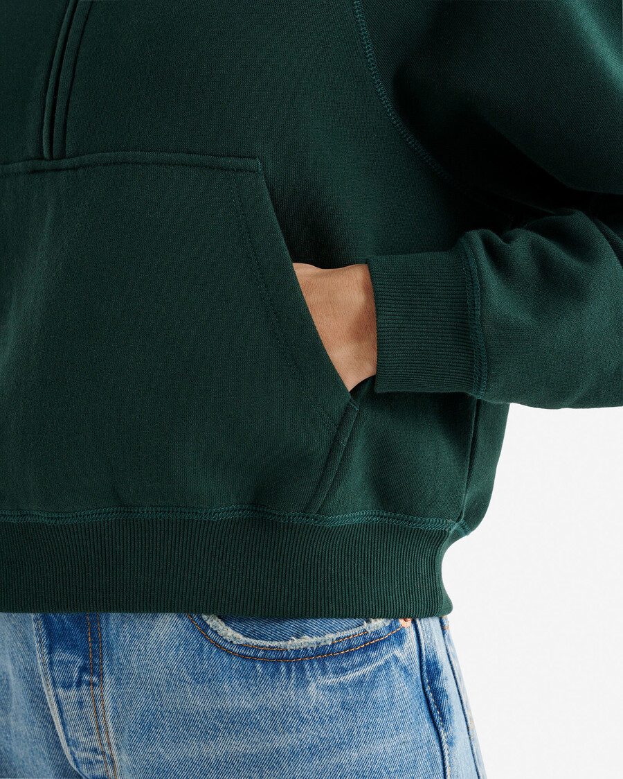 demi-zip en cuivre bio