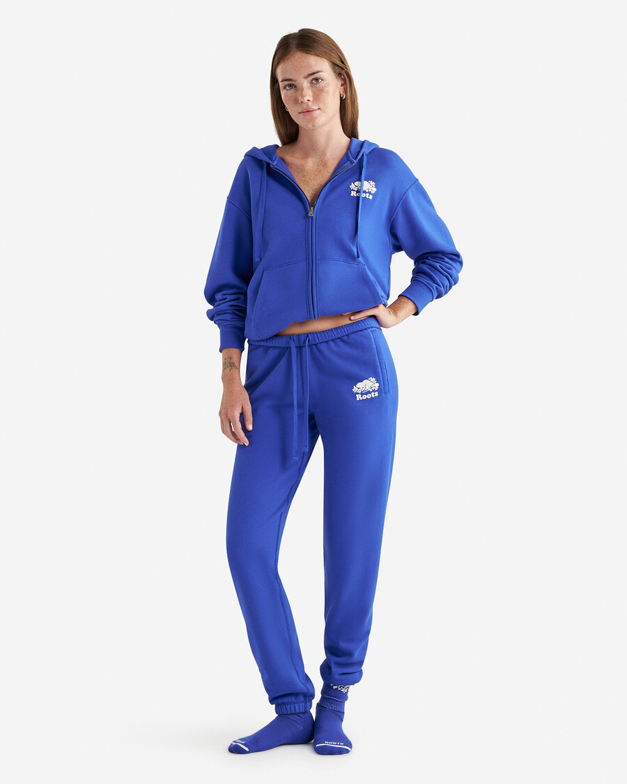sweat à capuche zippé intégral organic original relaxed