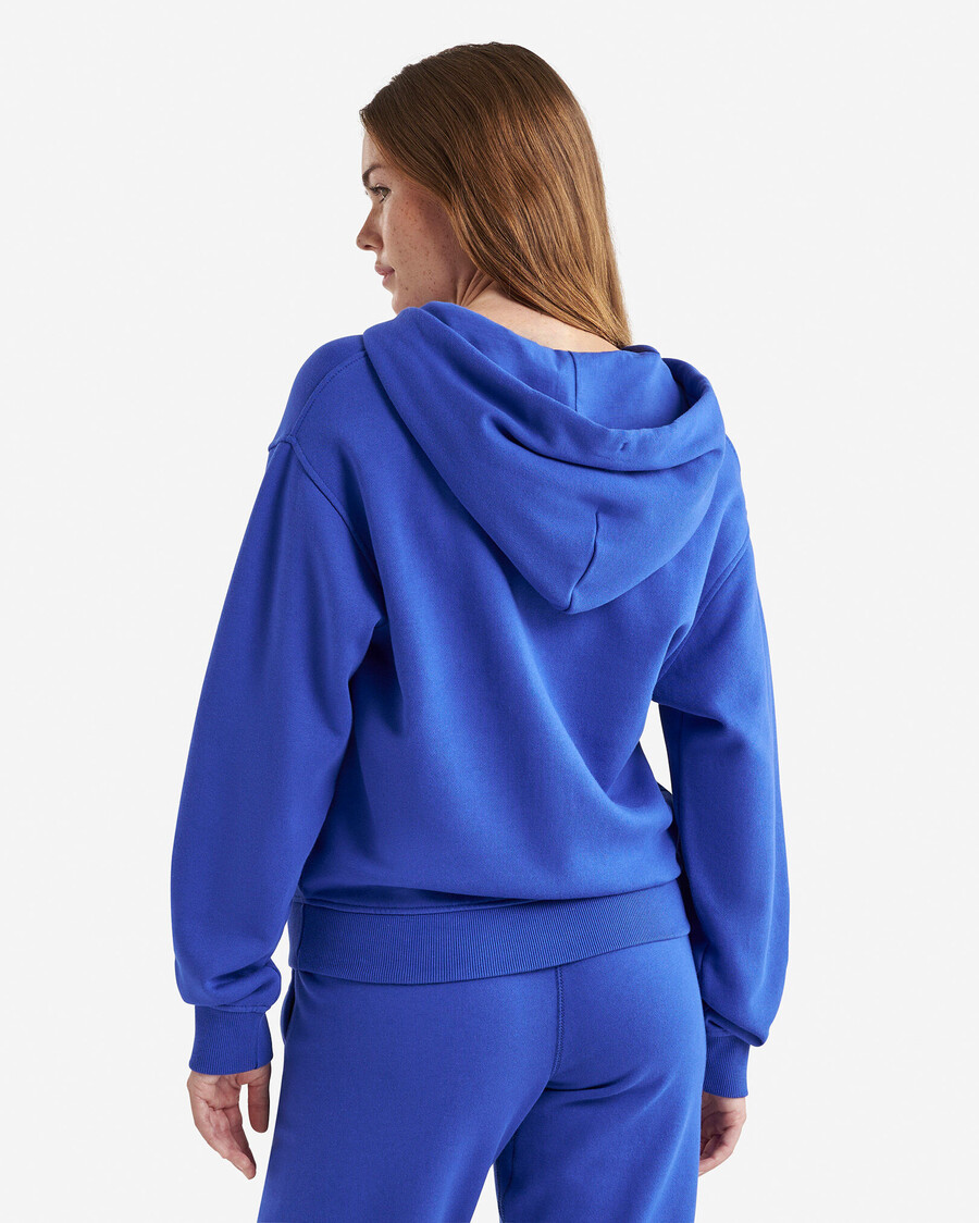 sweat à capuche zippé intégral organic original relaxed