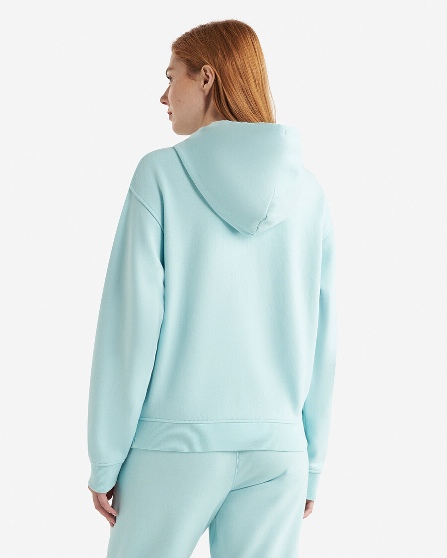 sweat à capuche zippé intégral organic original relaxed