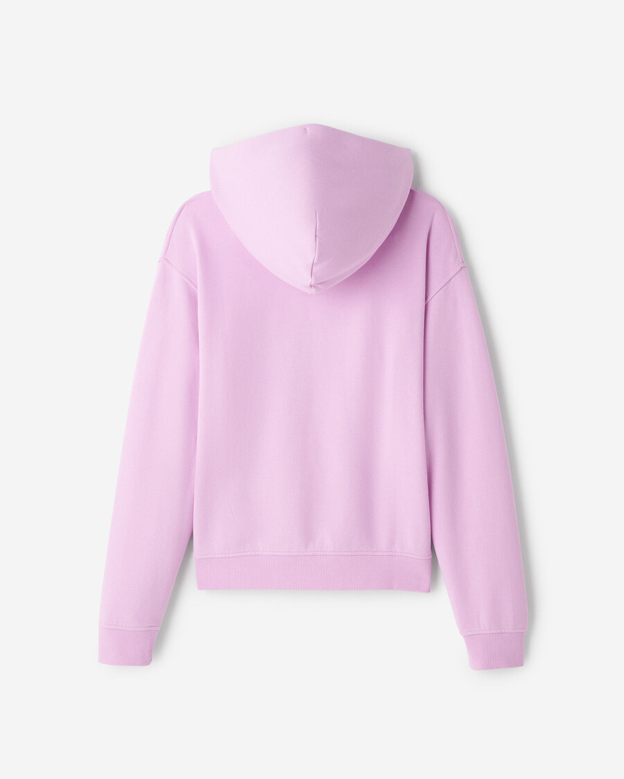 sweat à capuche zippé intégral organic original relaxed