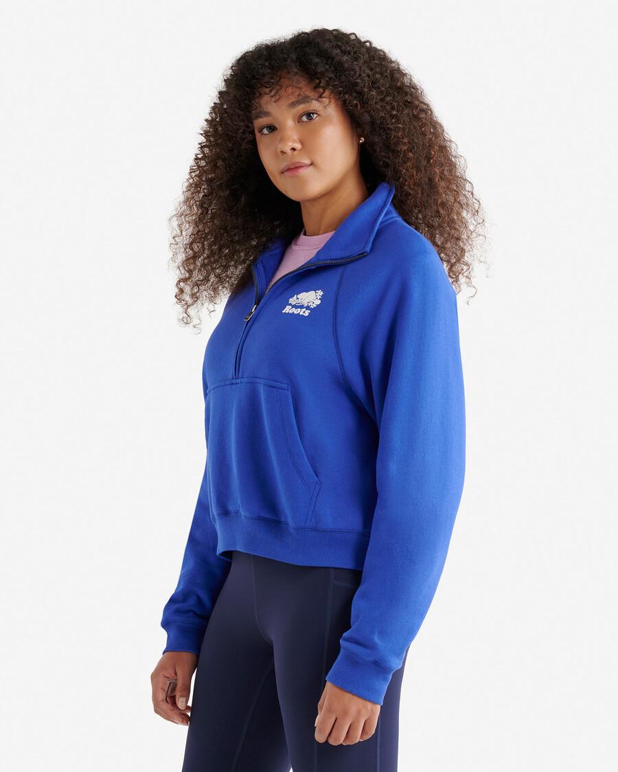 demi-zip en cuivre bio