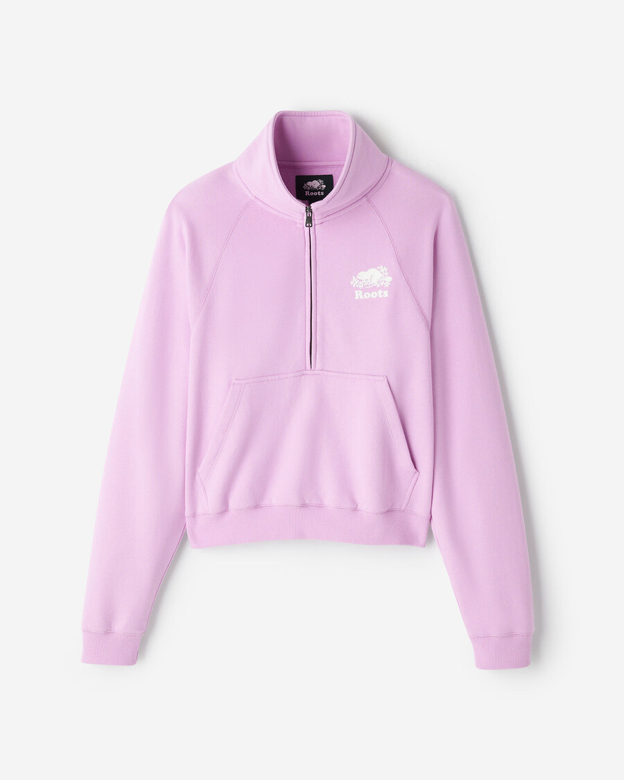 demi-zip en cuivre bio