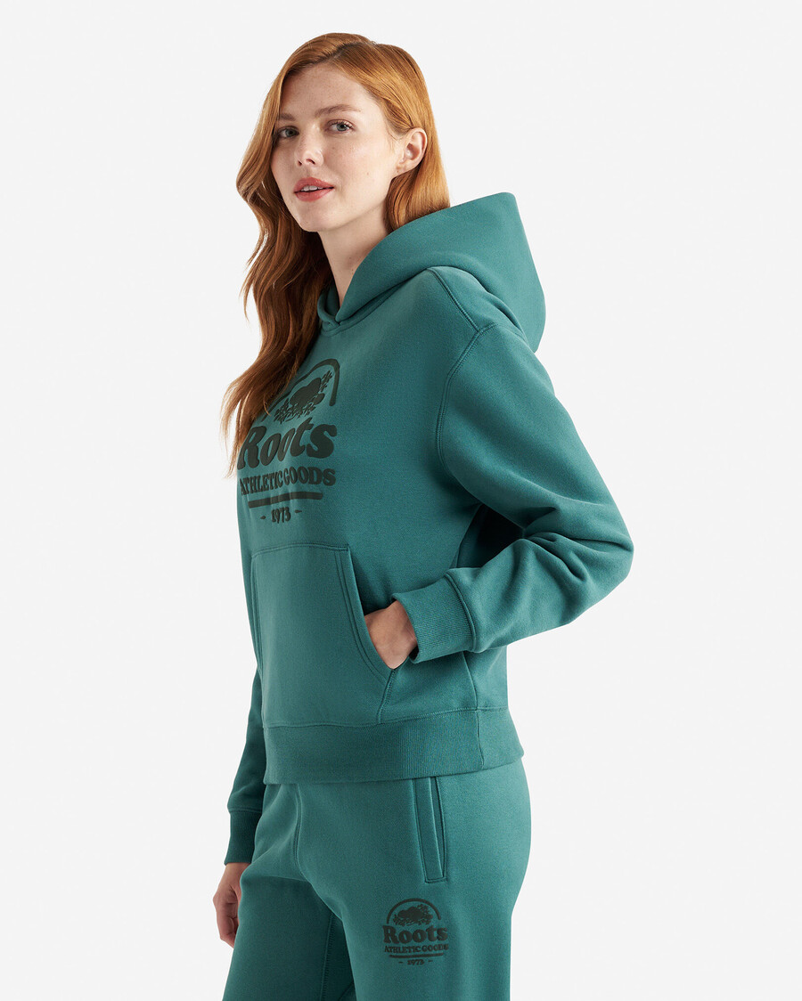 sweat à capuche heritage beaver pour femmes