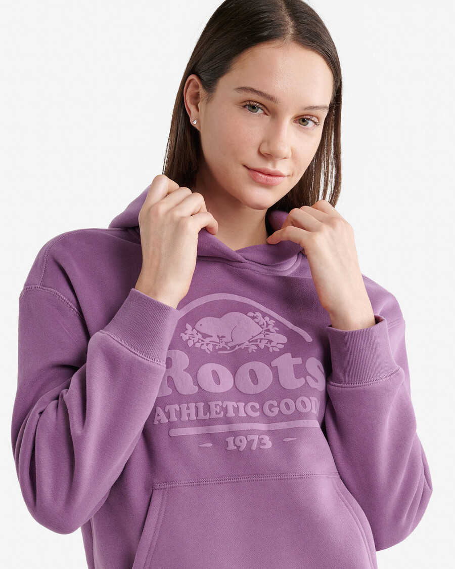 sweat à capuche heritage beaver pour femmes