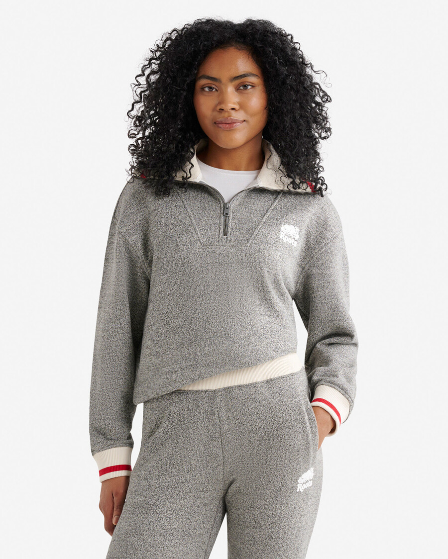 polaire cabin demi-zip