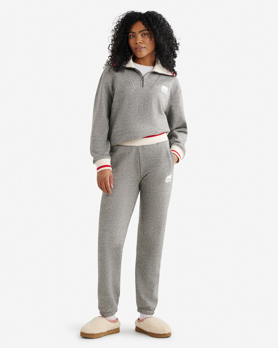 polaire cabin demi-zip
