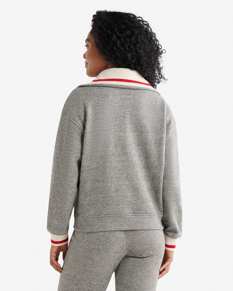 polaire cabin demi-zip